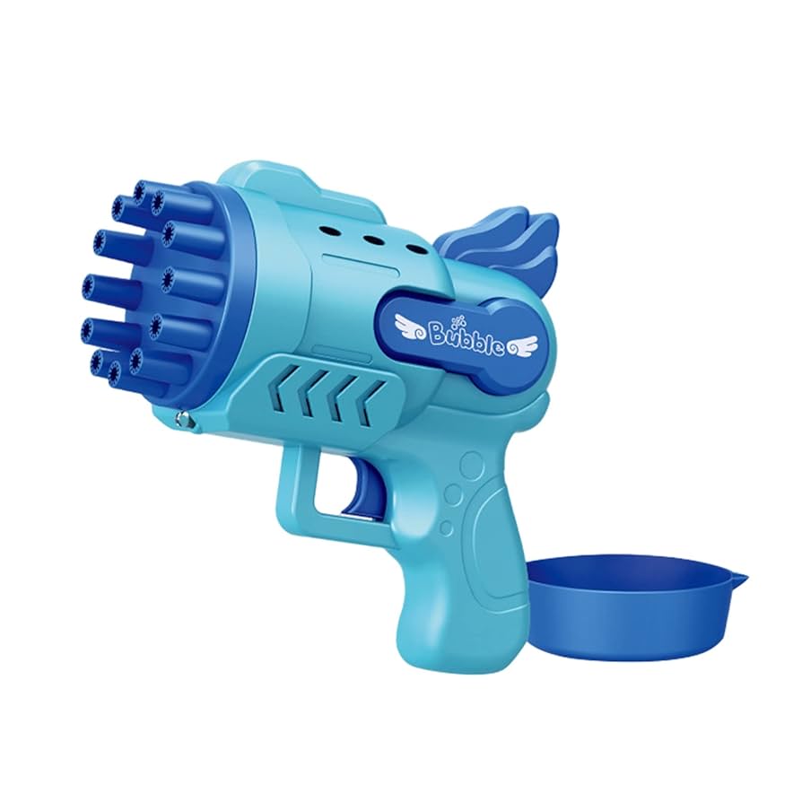 バブルガン 12個セット Amazon | シャボン玉 自動 製造機 しゃぼんだま 銃 12穴電動